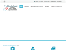Tablet Screenshot of cirurgiabrasilia.com